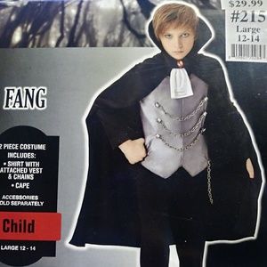 Child Dracula vampire costume